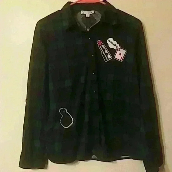 It girl button down shirt - Picture 3 of 5